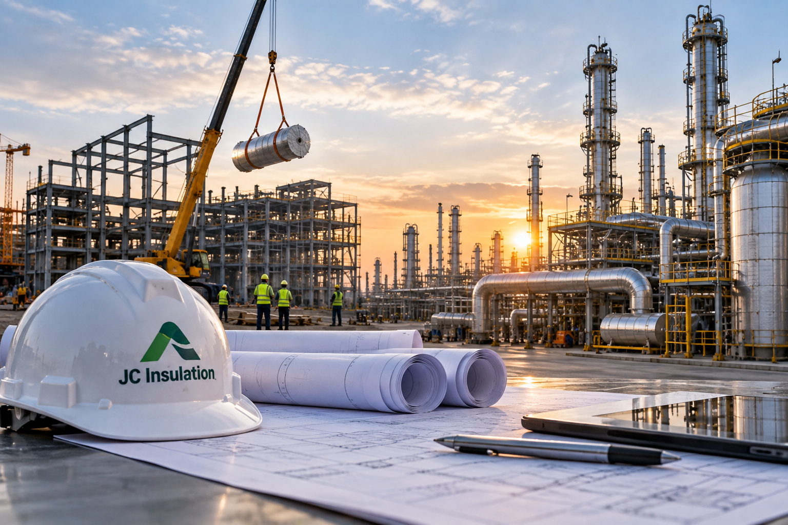 JC Insulation industrial plant